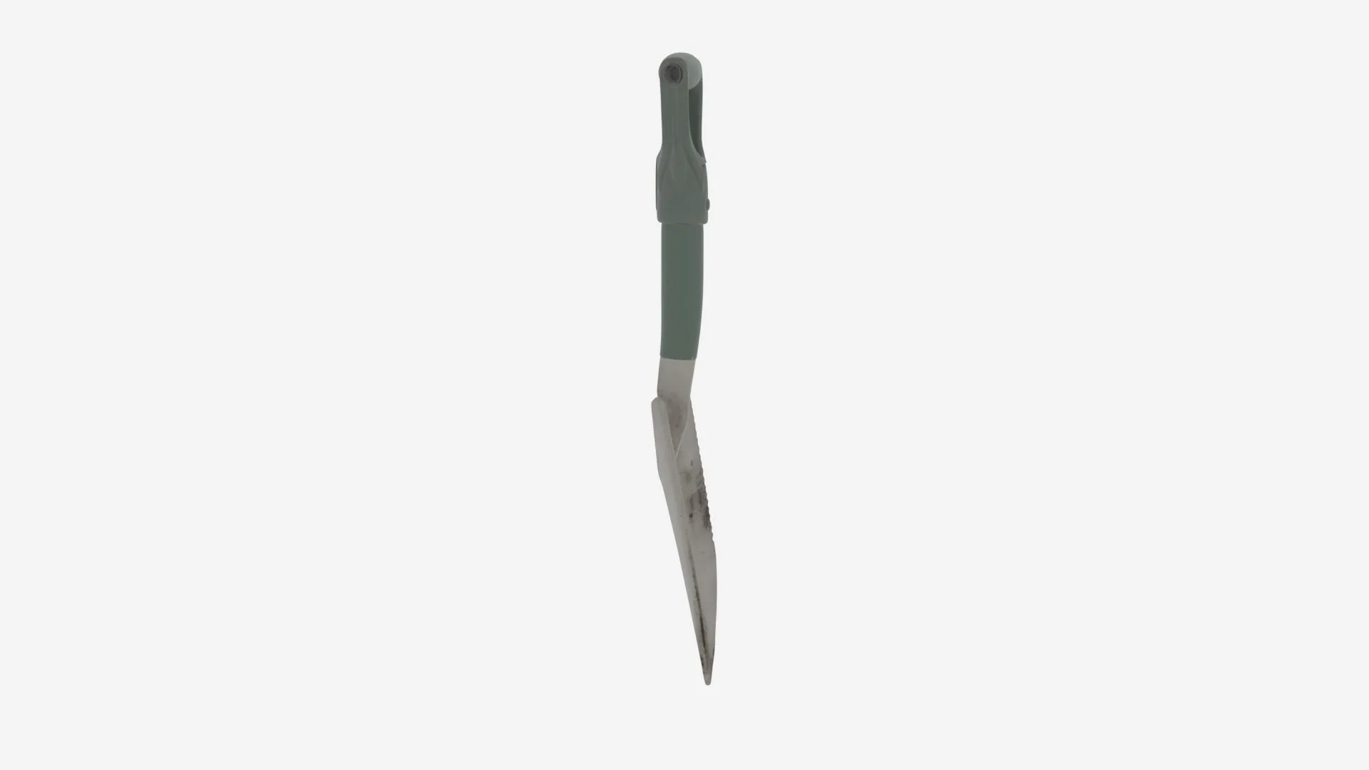 of Stainless Steel Transplanting Spade 3D Model .c4d .max .obj .3ds .fbx .stl .blend 
