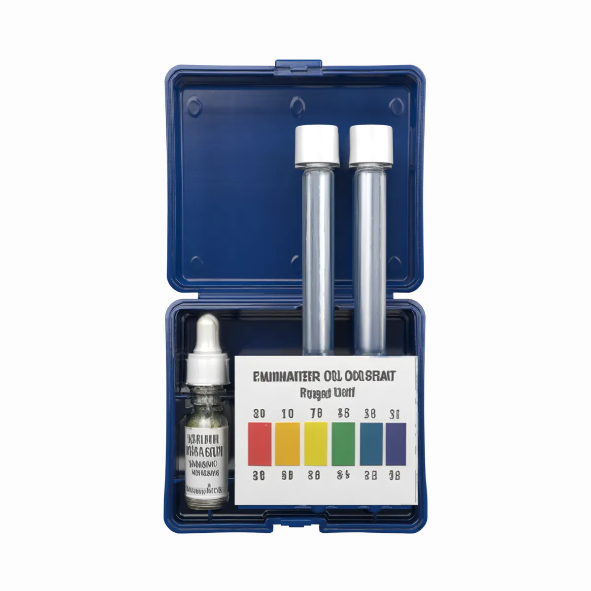 Rainwater pH Test Kit Complete Set 3D Model .c4d .max .obj .3ds .fbx .stl .blend 