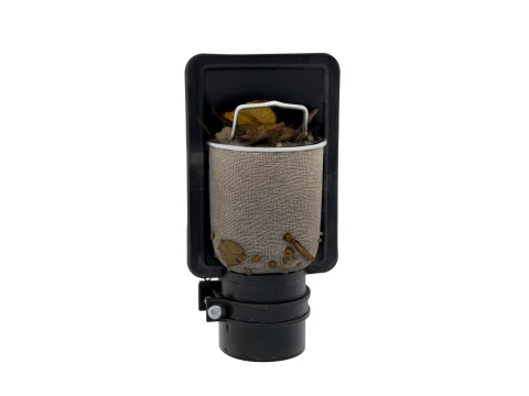 Rainwater Downspout Filter Basket Trap 3D Model