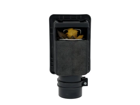 Rainwater Downspout Filter Basket Trap 3D Model