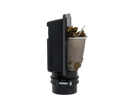 Rainwater Downspout Filter Basket Trap 3D Model
