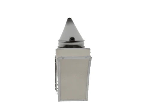 Classic Beekeeper Bellows Smoker Stainless 3D Model