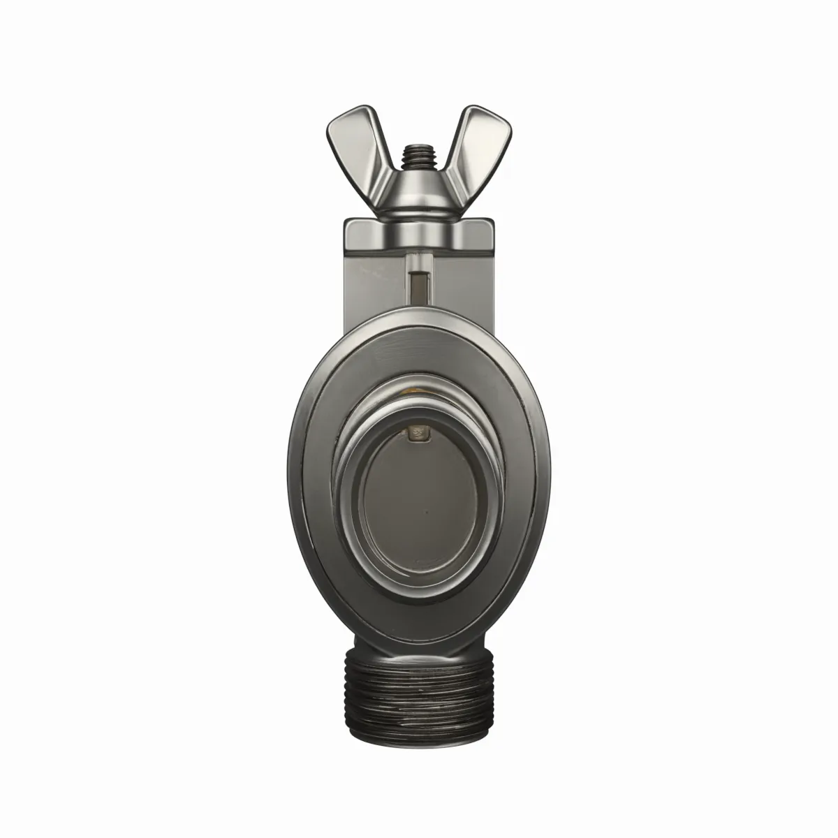 Stainless Steel Honey Gate Valve with Residue 3D Model .c4d .max .obj .3ds .fbx .stl .blend 