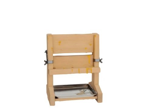Wooden Honey Frame Holder Stand 3D Model