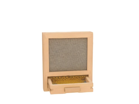 Beehive Pollen Trap Drawer with Mesh 3D Model