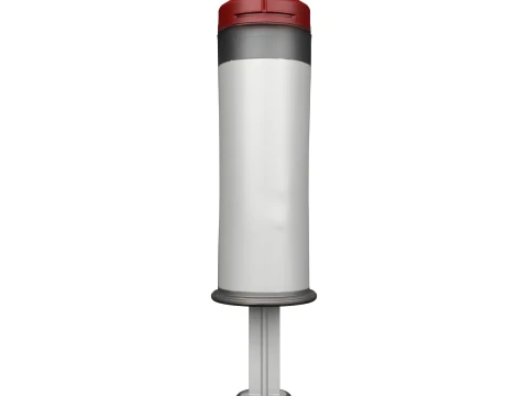 Beekeeping Queen Marking Tube Plastic 3D Model