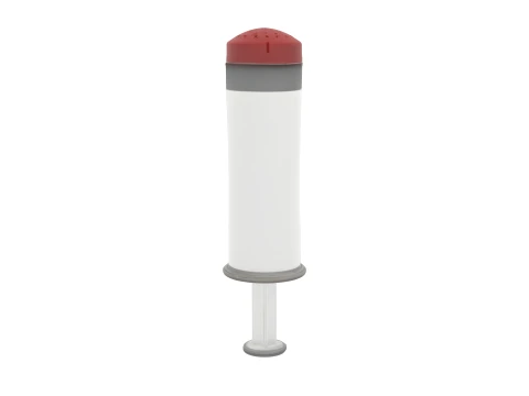 Beekeeping Queen Marking Tube Plastic 3D Model