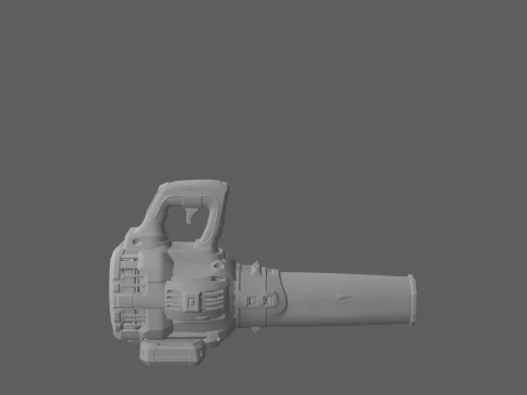 Cordless Electric Leaf Blower Professional 3D Model