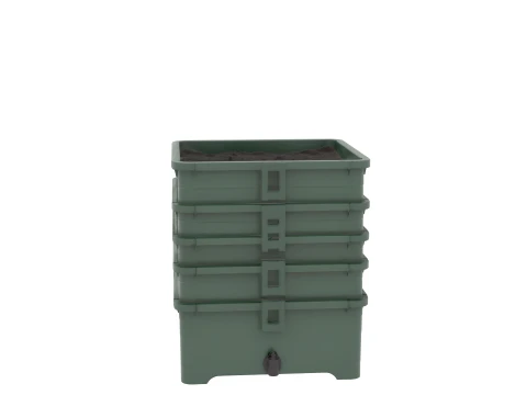 Stackable Worm Farm Composting Bin 3D Model