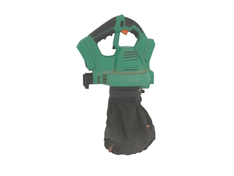 Handheld Garden Vacuum Blower Green 3D Model