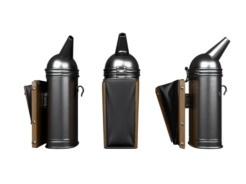 Classic Beekeeper Bellows Smoker Stainless Steel 3D Model