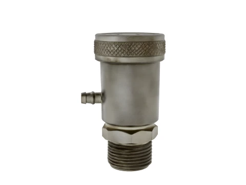 Dispositivo de preven&ccedil;&atilde;o de refluxo do disjuntor de v&aacute;cuo de extremidade de mangueira de metal Modelo 3D
