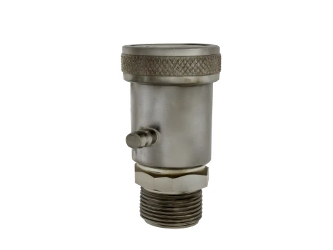 Dispositivo de preven&ccedil;&atilde;o de refluxo do disjuntor de v&aacute;cuo de extremidade de mangueira de metal Modelo 3D