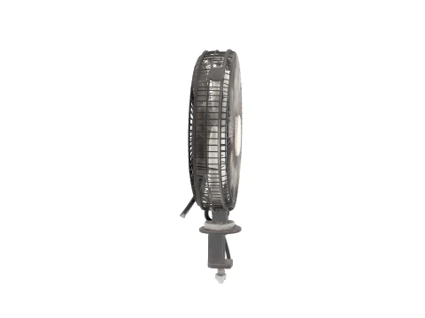 Ventilador de circulaci&oacute;n de invernadero con jaula de alambre Modelo 3D