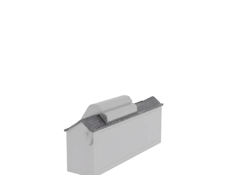 Built-in Stainless Outdoor Kitchen BBQ Station 3D Model