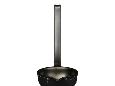 Stainless Steel Canning Ladle with Pouring Lip 3D Model
