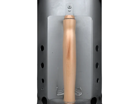 Charcoal Chimney Starter Galvanized with Handle 3D Model
