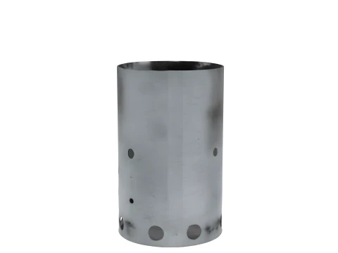 Charcoal Chimney Starter Galvanized with Handle 3D Model