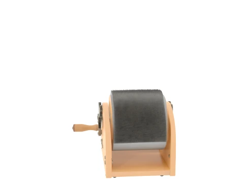 Drum Carder for Wool Wooden Frame with Fibers 3D Model