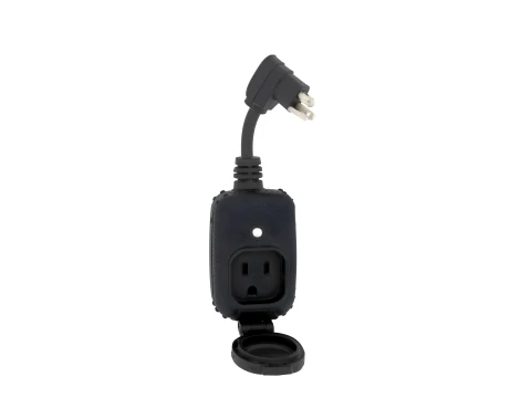 Outdoor WiFi Smart Plug Weatherproof Cover 3D Model