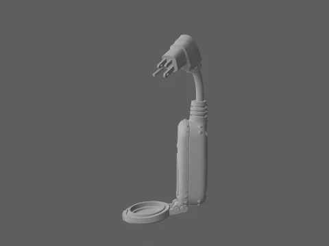Outdoor WiFi Smart Plug Weatherproof Cover 3D Model