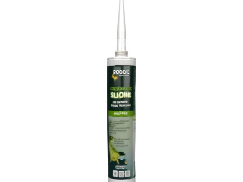 Greenhouse Silicone Sealant Tube with Nozzle 3D Model