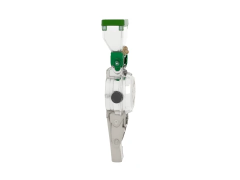 Precision Hand Seeder Tool with Carrot Seeds 3D Model