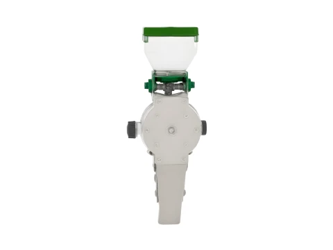 Precision Hand Seeder Tool with Carrot Seeds 3D Model