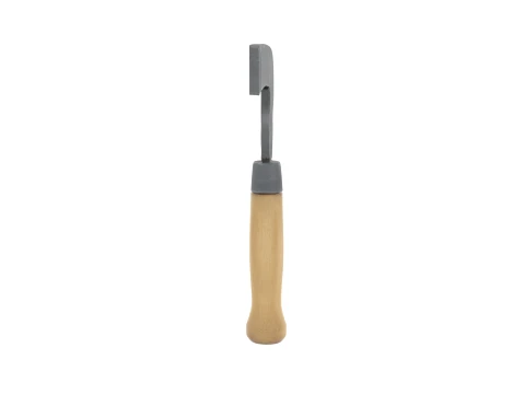 Bark Stripper Spud with Oak Handle and Steel Blade 3D Model