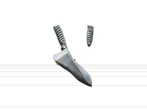 Galvanized Steel Feed Scoop Filled with Chicken Pellets 3D Model