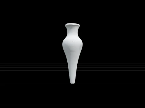 Gli irrigatori in ceramica si accoppiano con la superficie porosa Modello 3D