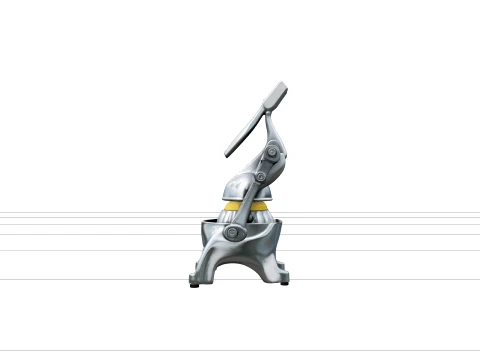 Stainless Steel Vertical Sausage Stuffer with Crank 3D Model