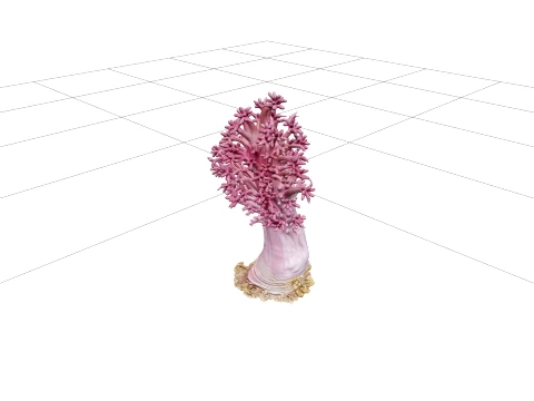 Soft Coral Colony Ultra Realistic Model for Game Assets 3D Model