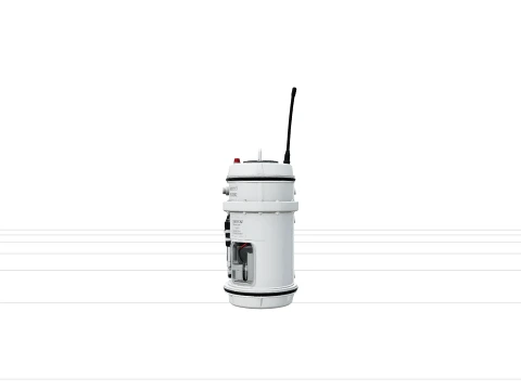 Argo Drifter Buoy Model Turnaround Reference Orthographic Views 3D Model