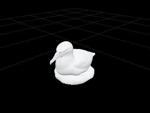 Black Browed Albatross Nest Detailed ThreeD Model Reference 3D Model