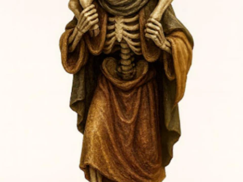 Sheperd Of Bones 3D Print Model