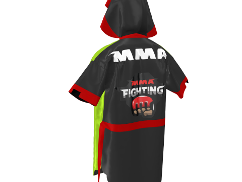 MMA Boxing Entrance Robe ZPRJ FBX OBJ 3Dモデル