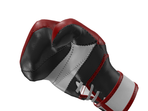 Realistic Boxing Gloves ZPRJ FBX OBJ 3D Model