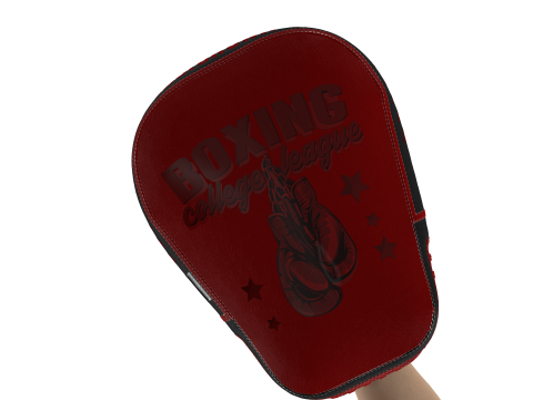 Boxing Training Pad - Focus Mitt Premium ZPRJ FBX OBJ 3D 模型