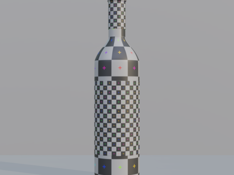 Wine Bottle 3D Модель