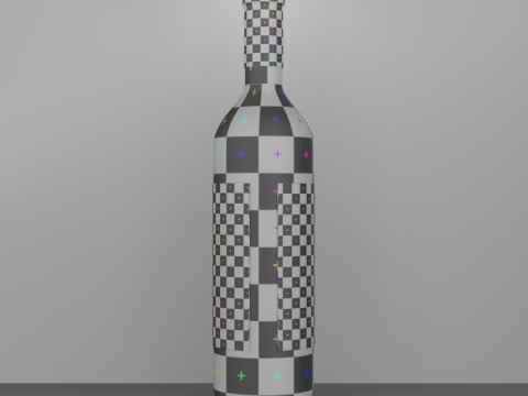 Wine Bottle 3D Модель