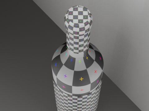 Wine Bottle 3D Модель