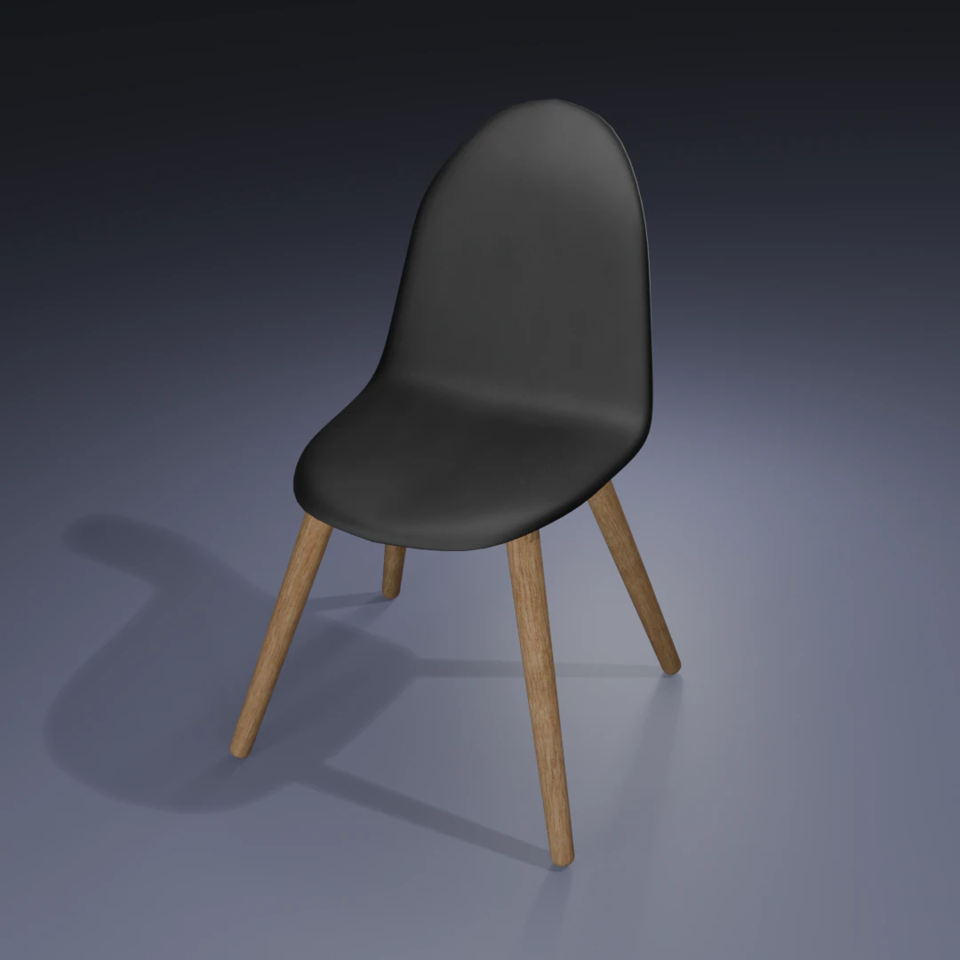 Modern Chair 3D Model .c4d .max .obj .3ds .fbx .stl .blend 