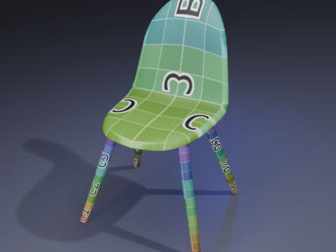Modern Chair 3Dモデル