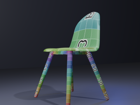 Modern Chair 3Dモデル