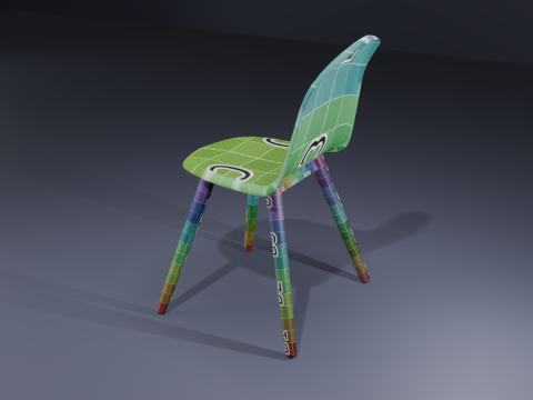 Modern Chair 3Dモデル