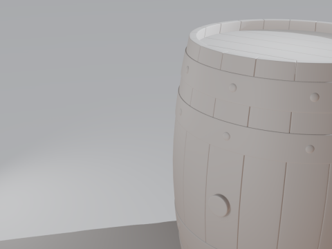 Wooden Barrel Model 3D
