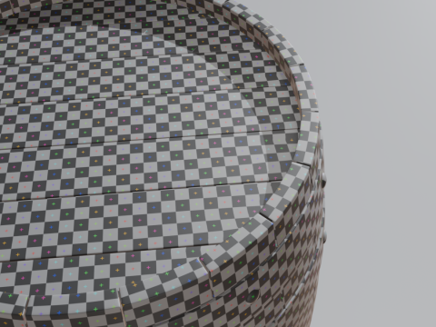 Wooden Barrel Model 3D