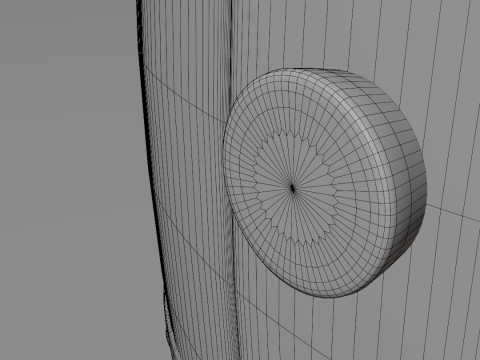 Wooden Barrel Model 3D