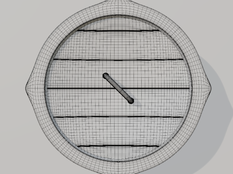 Scudo da guerra vichingo Modello 3D